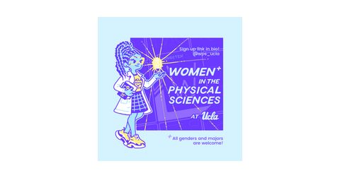 Women+ in the Physical Sciences Logo