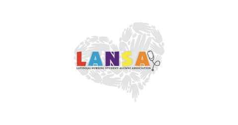 Latino(a) Nursing Student-Alumni Association (LANSA) Logo